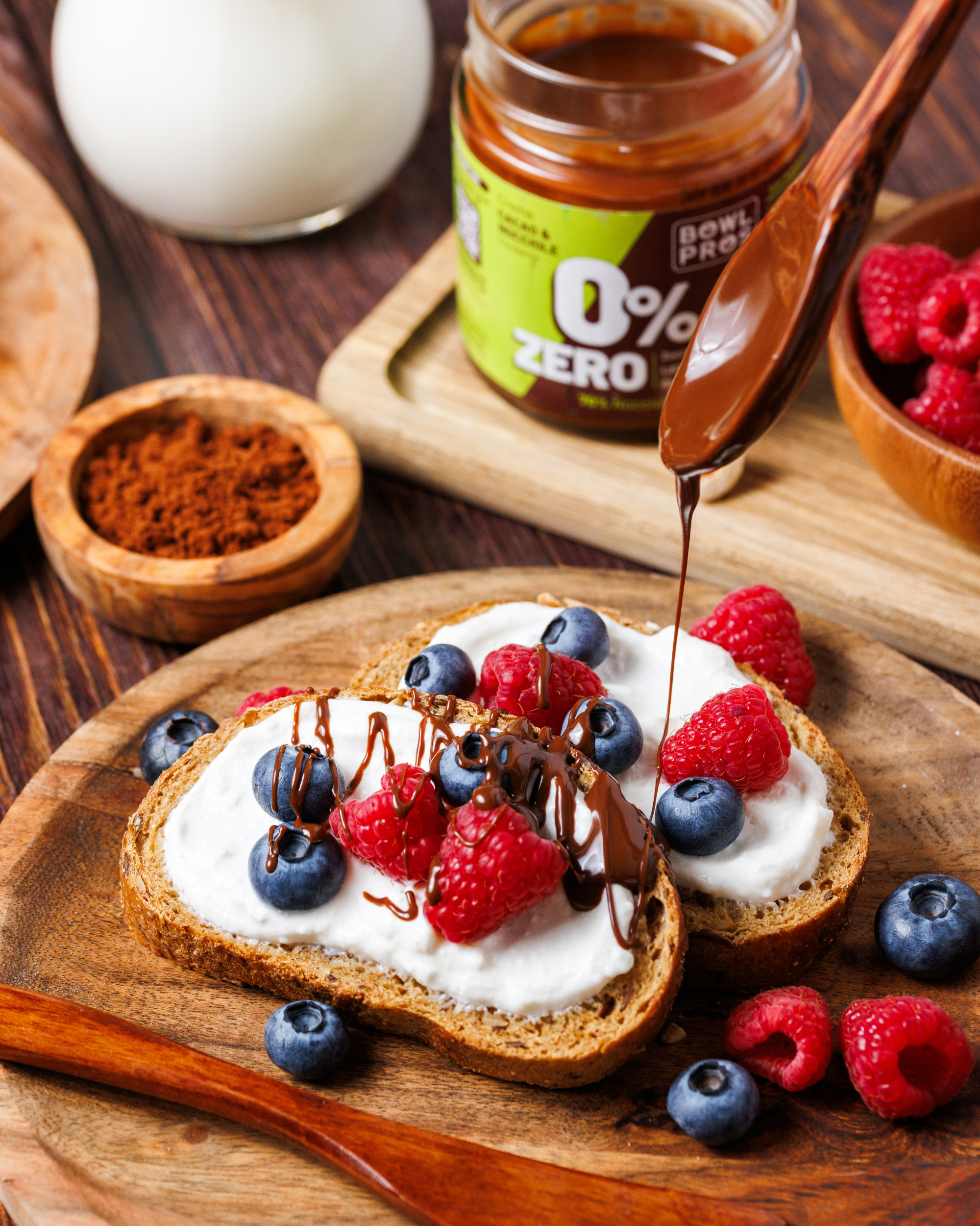 Crema Extra Fondente Cacao e Nocciole - ZERO zuccheri aggiunti