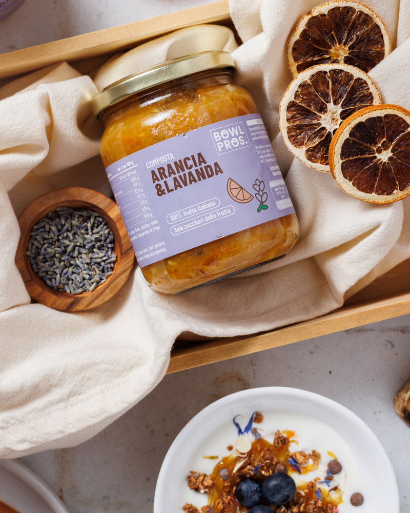 Composta Arancia e Lavanda - FRUTTA ITALIANA