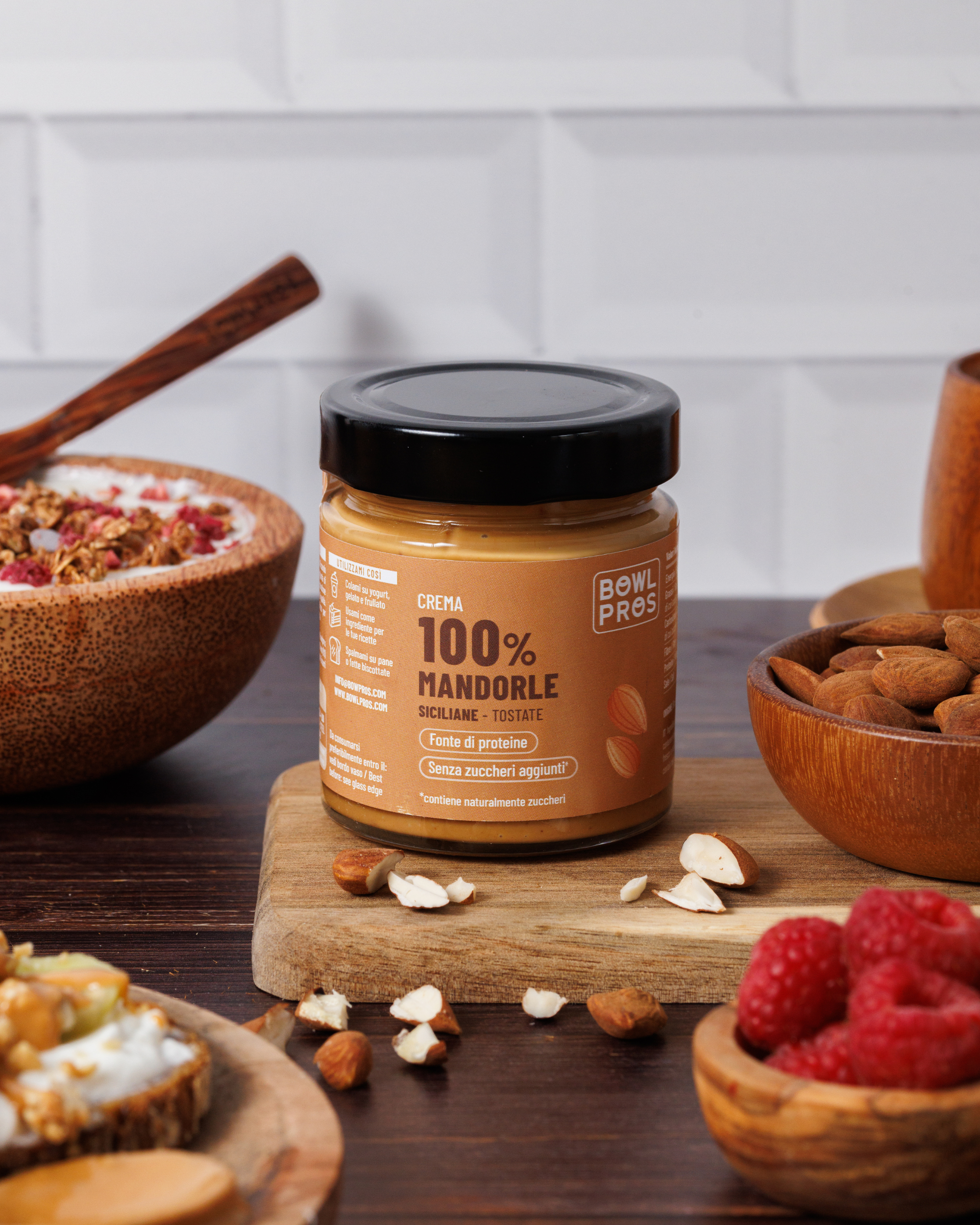 Crema 100% Mandorle Siciliane Tostate