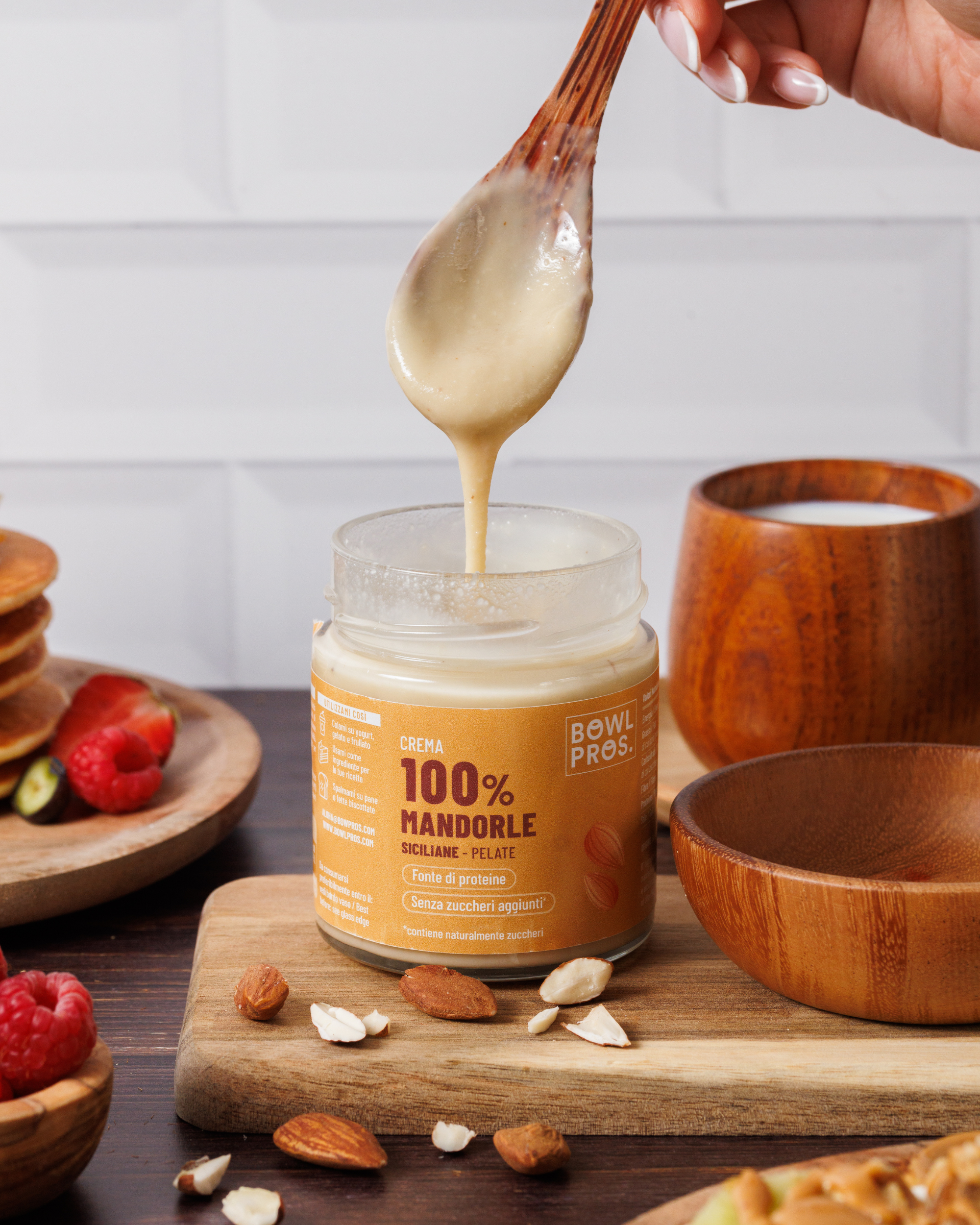 Crema 100% Mandorle Siciliane Pelate