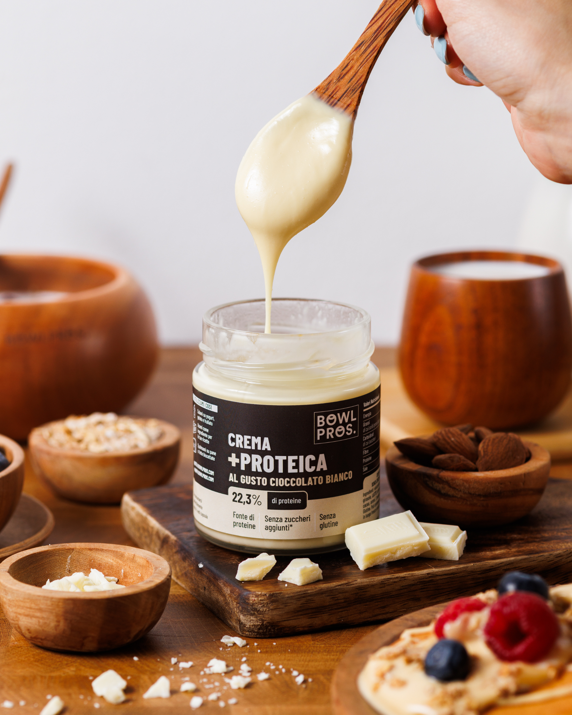 Protein Cream Cioccolato Bianco - Senza Zuccheri Aggiunti