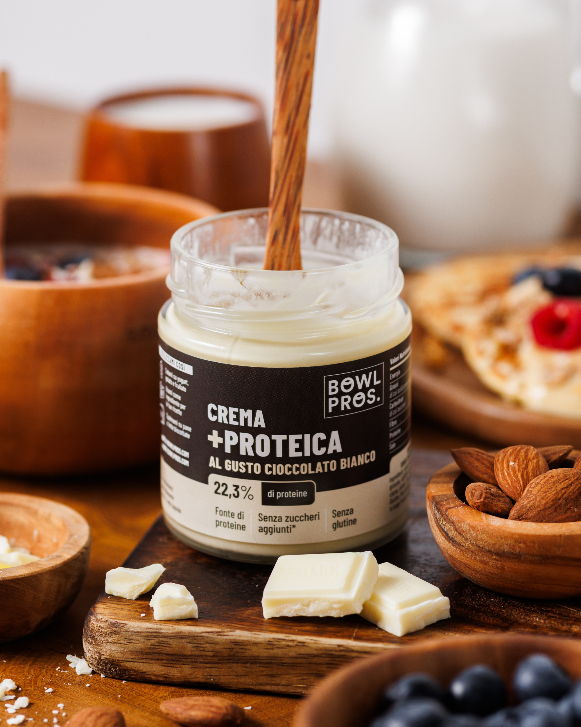 Protein Cream Cioccolato Bianco - Senza Zuccheri Aggiunti