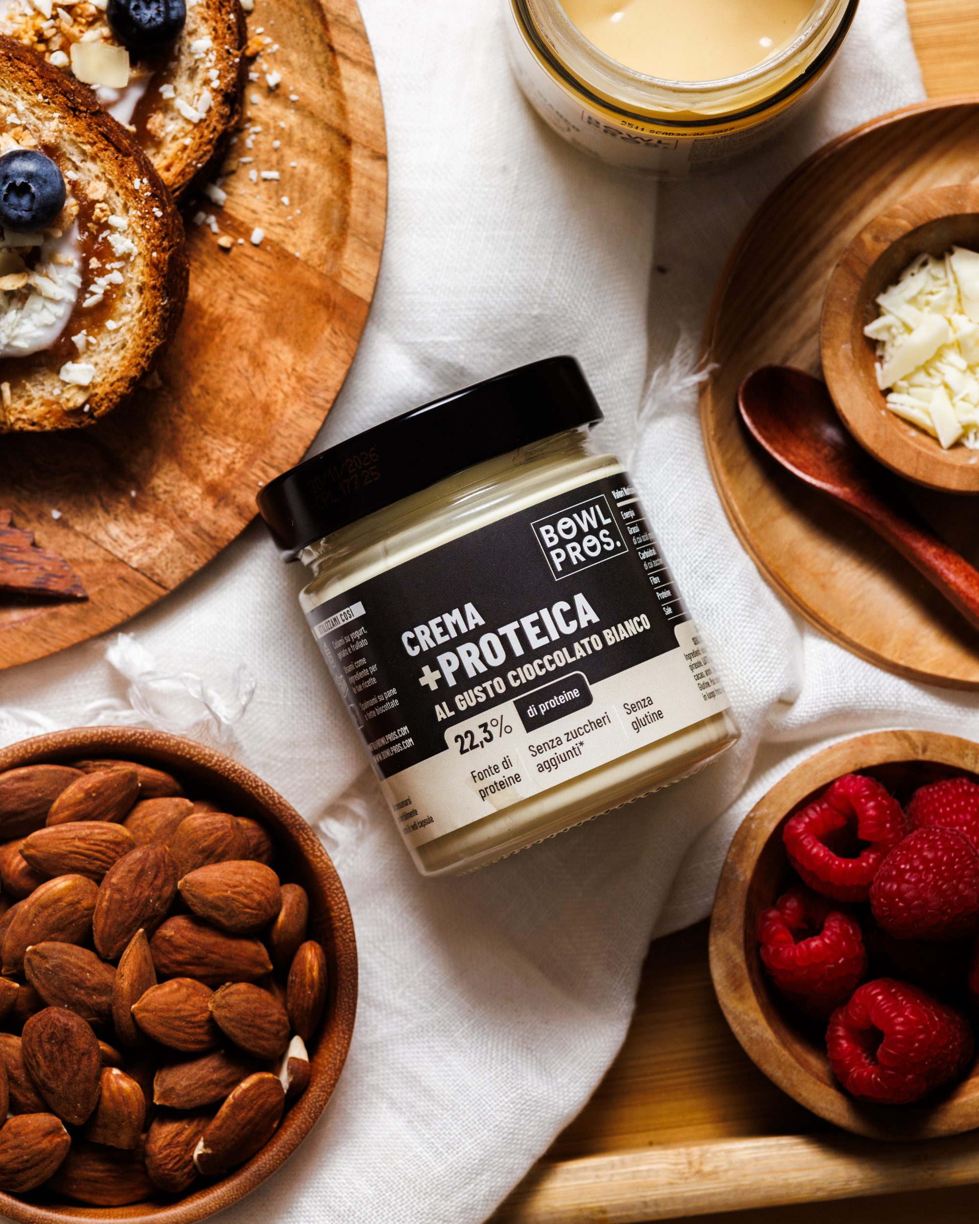 Protein Cream Cioccolato Bianco - Senza Zuccheri Aggiunti
