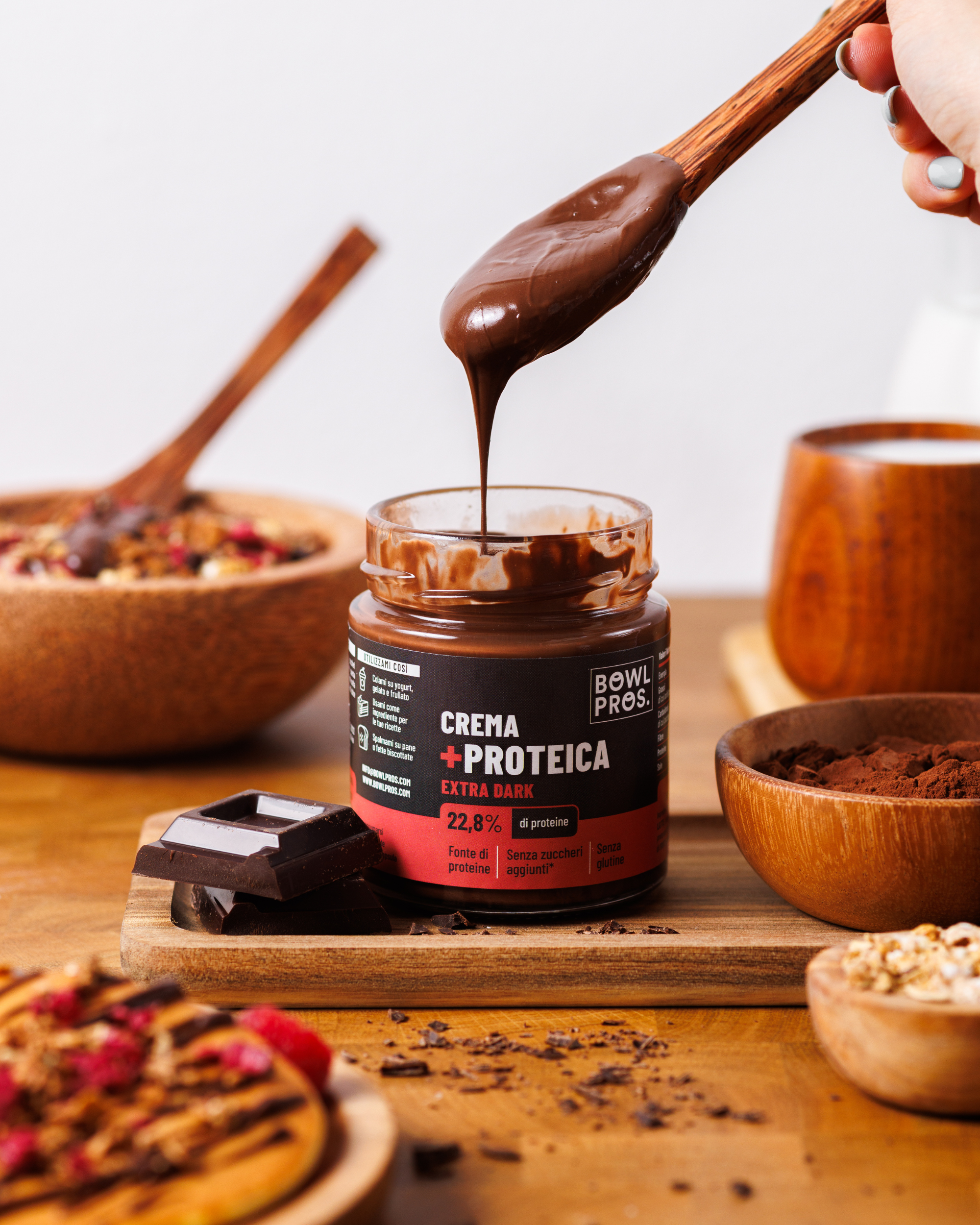 Protein Cream Cacao Extra Dark - Senza Zuccheri Aggiunti