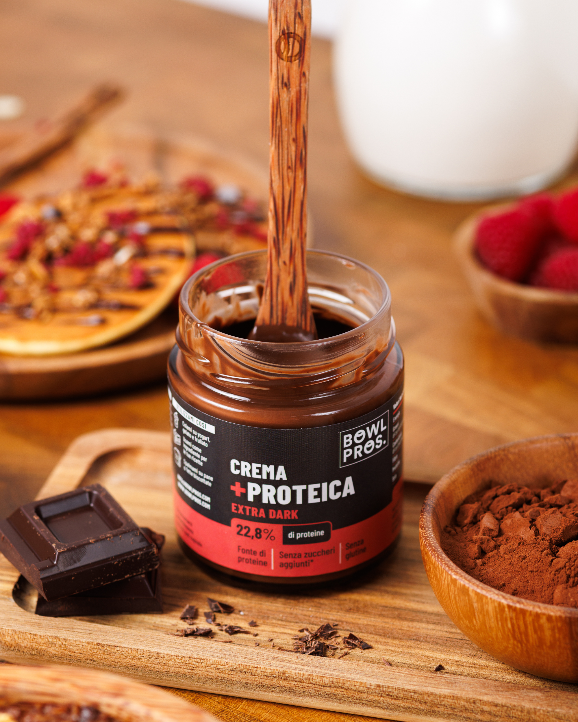 Protein Cream Cacao Extra Dark - Senza Zuccheri Aggiunti