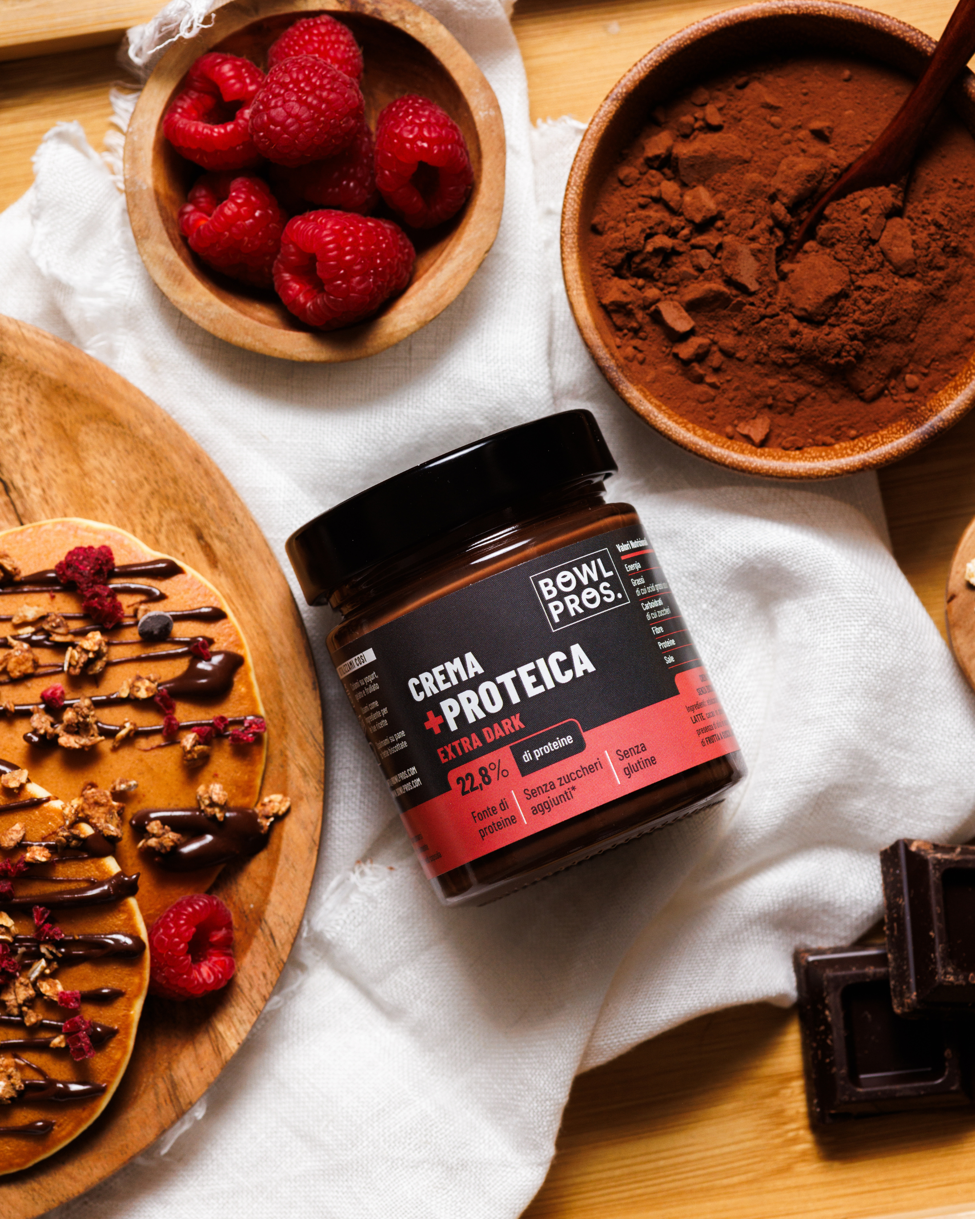 Protein Cream Cacao Extra Dark - Senza Zuccheri Aggiunti