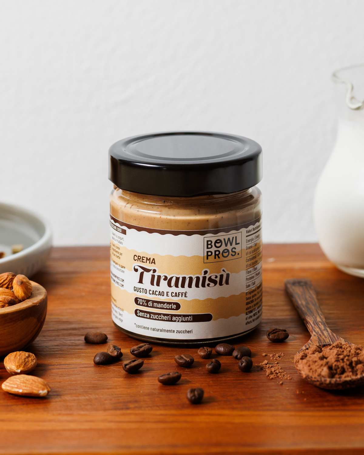 Crema al Tiramisù - Senza zuccheri aggiunti