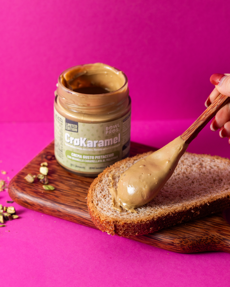 CroKaramel - Crema di Pistacchio Caramellata Senza Zucchero