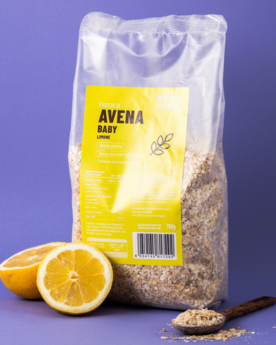 Fiocchi di Avena Baby al Limone - Senza Glutine