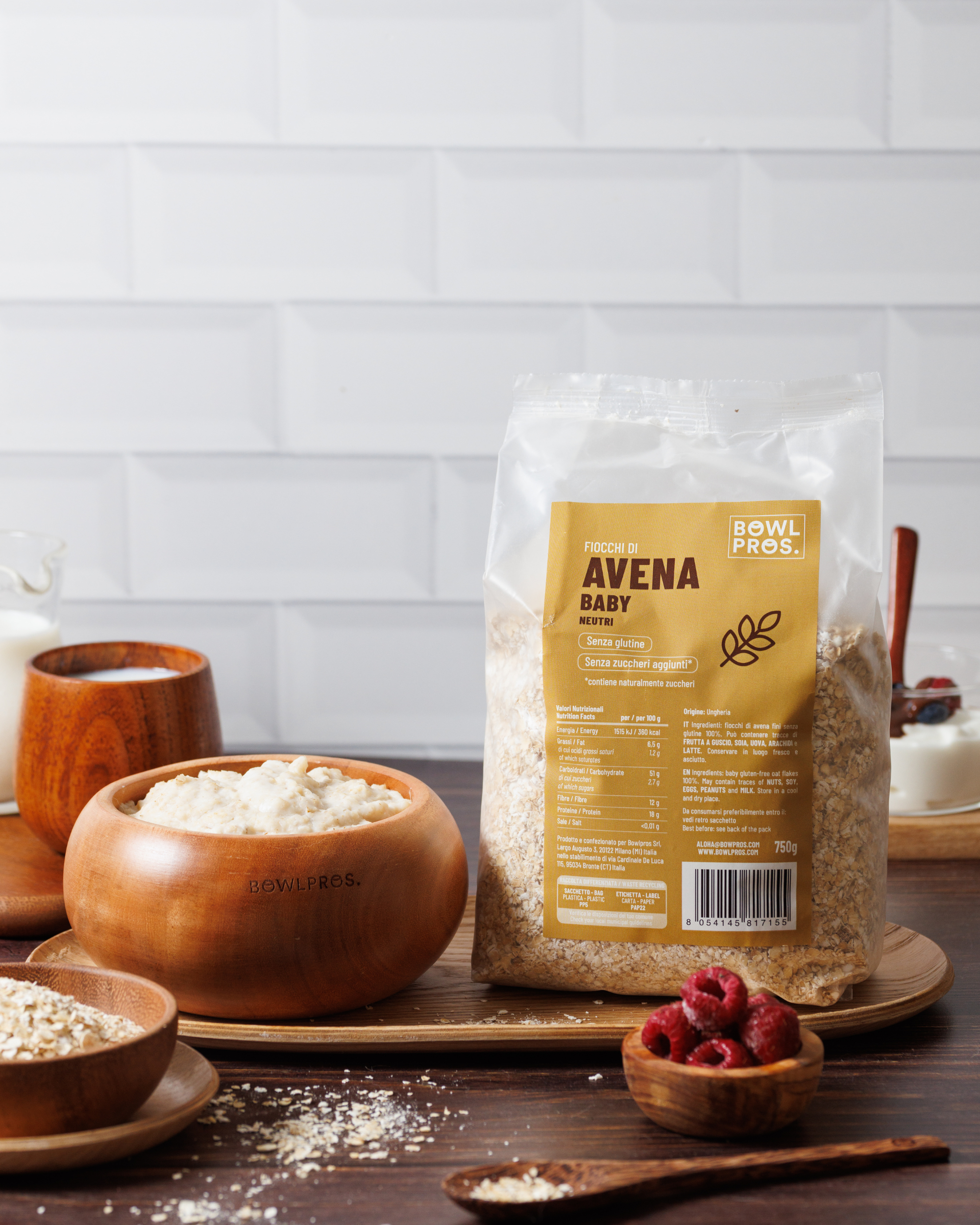 Fiocchi di Avena Baby - Senza Glutine
