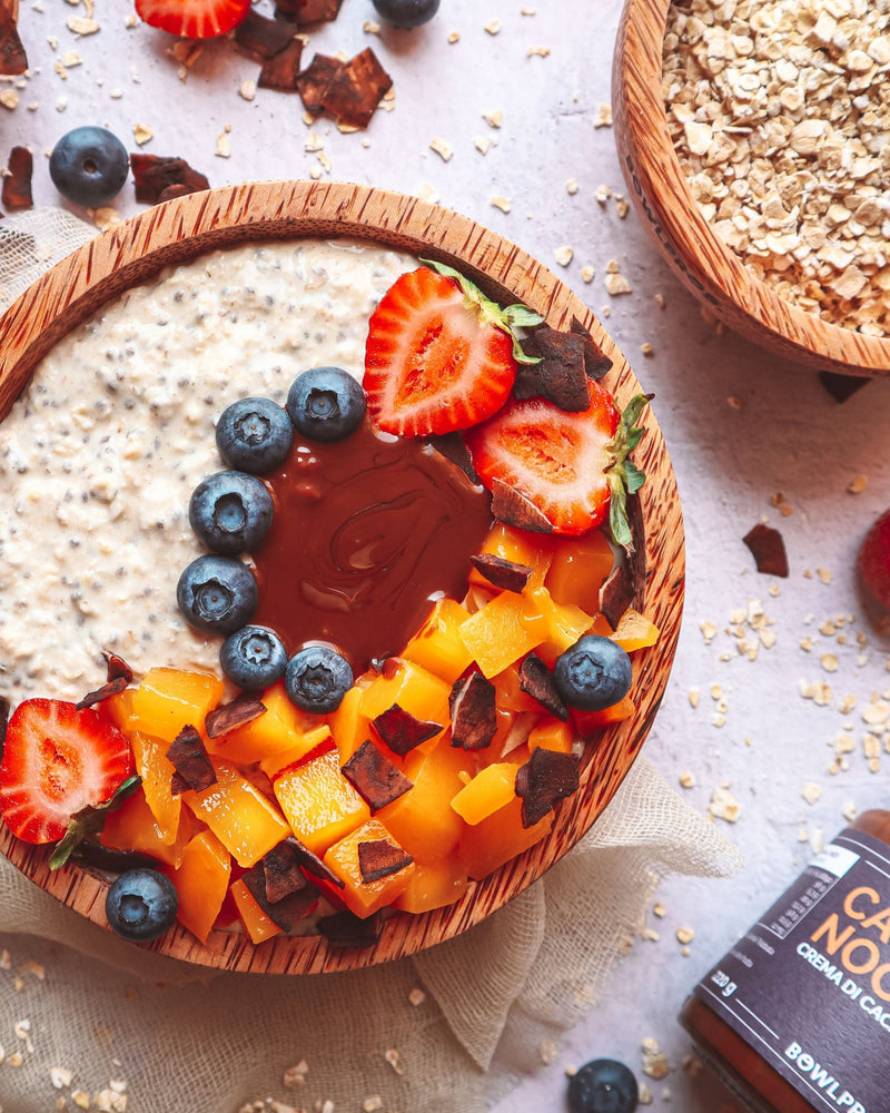 Crema cacao e nocciole fondente perfetta per le tue bowl