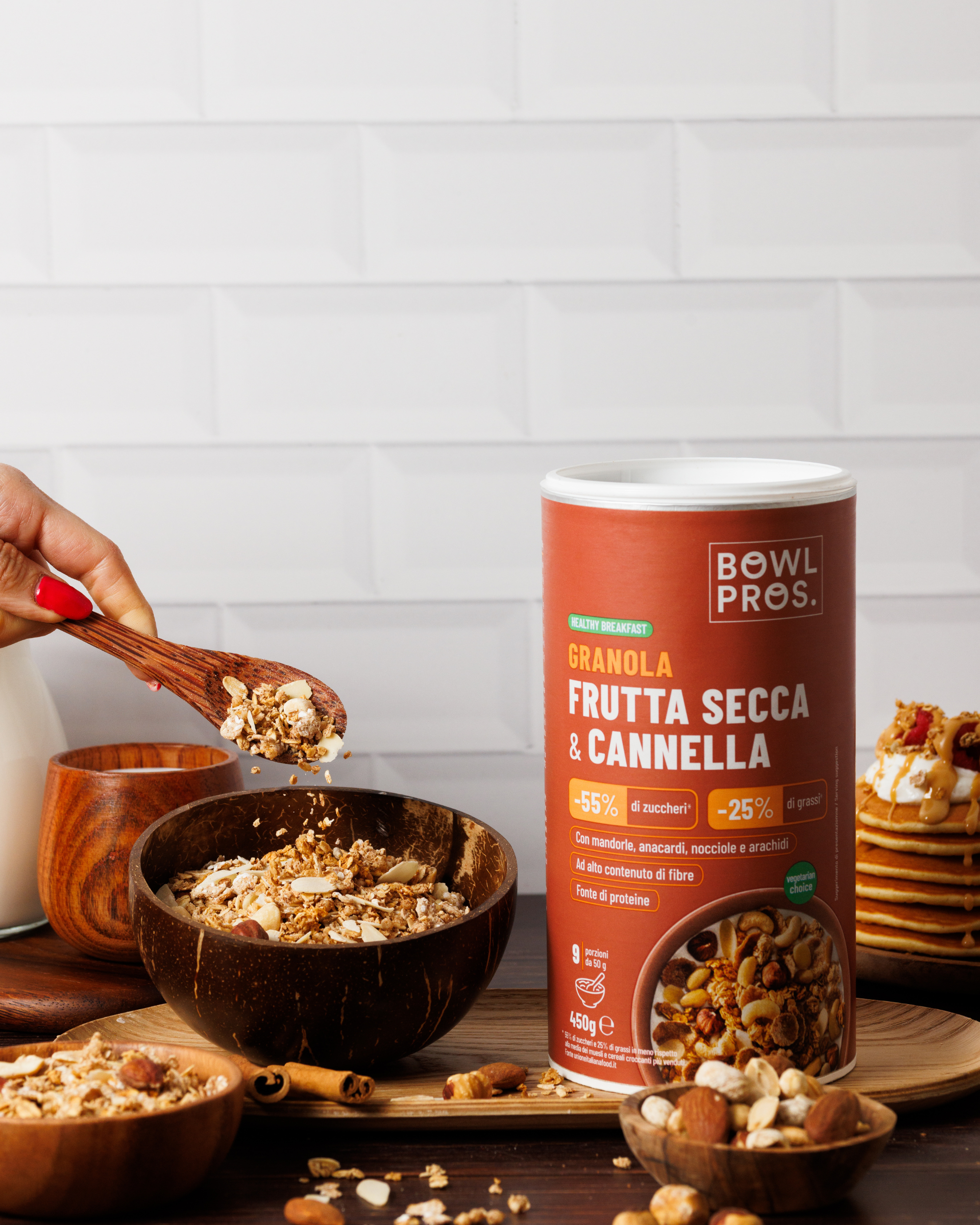 Granola con Frutta secca & Cannella - Low sugar