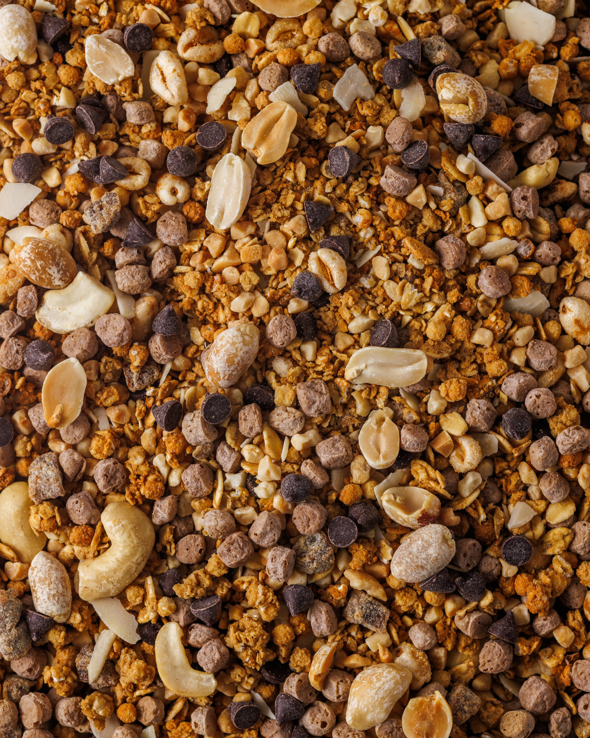 Protein Granola Caramello, Frutta secca & Cioccolato - Low Sugar