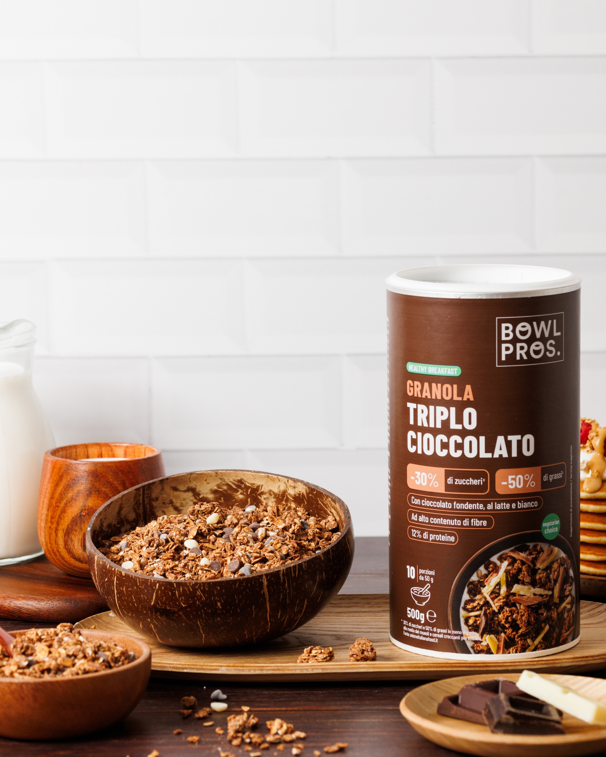 Granola Triplo Cioccolato - Low Sugar