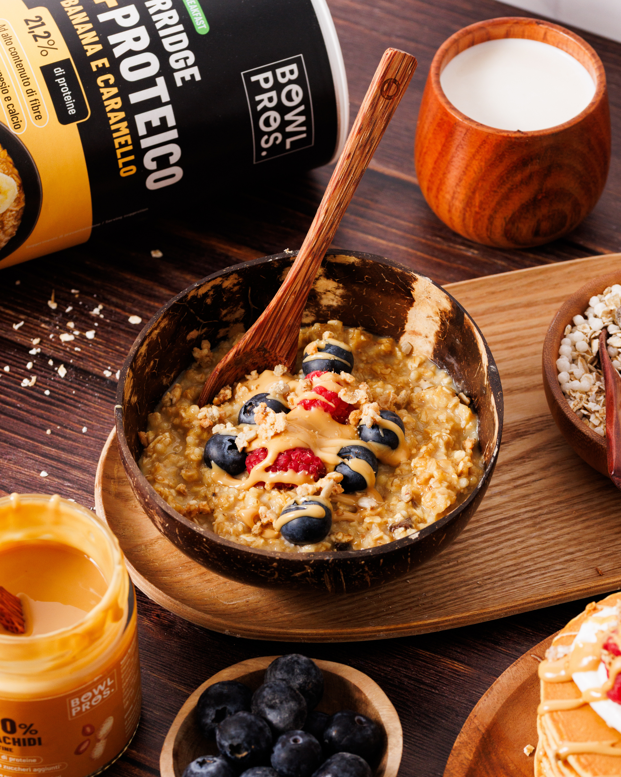 Protein Porridge Banana & Caramello Salato