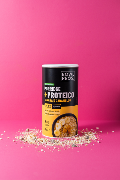 Protein Porridge Banana & Caramello Salato