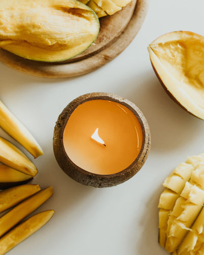 Se cerchi candele particolari da usare come regalo non potrai perderti la nostra Coco Candle Mango