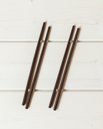 set da due coppie di tropical chopsticks