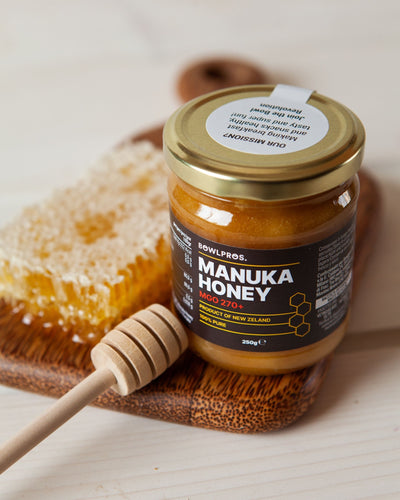 Se cerchi la migliore marca di Miele di Manuka 270 prova il miele Bowlpros