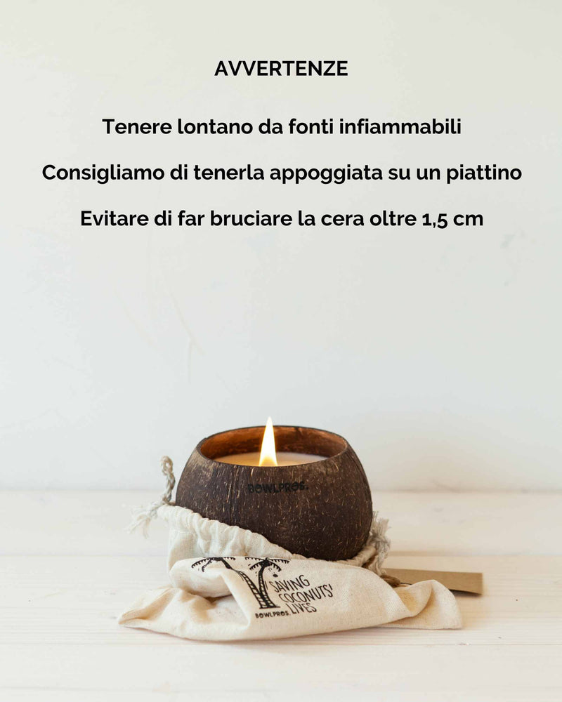 Avvertenze coco candle